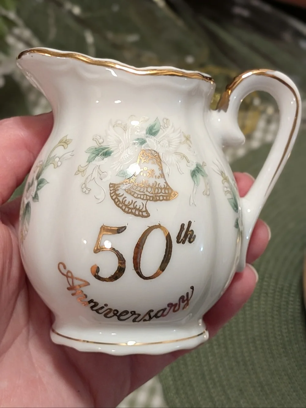 Vintage 50th Anniversary Porcelain Set - Picture 7 of 13